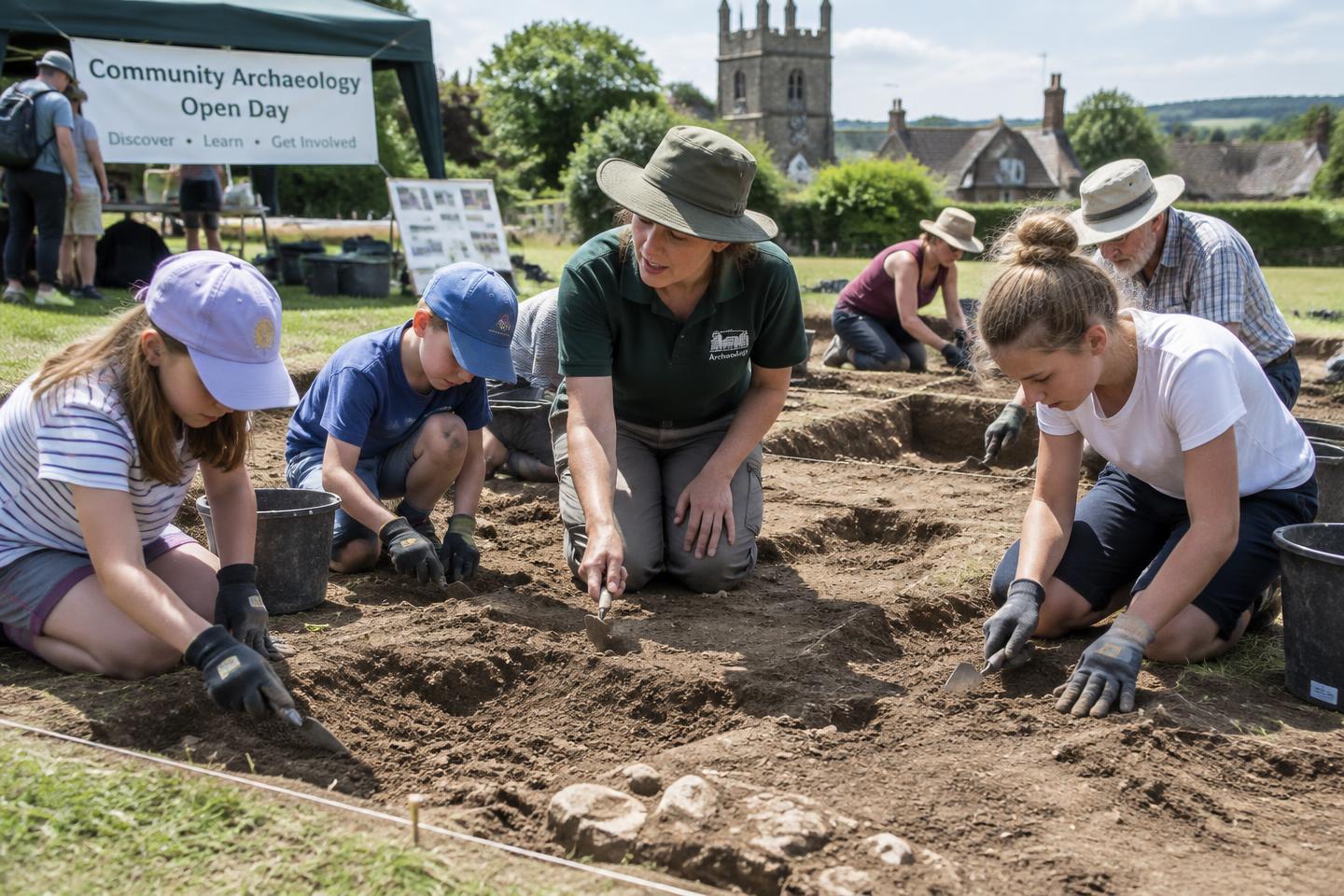 Community archaeology open day